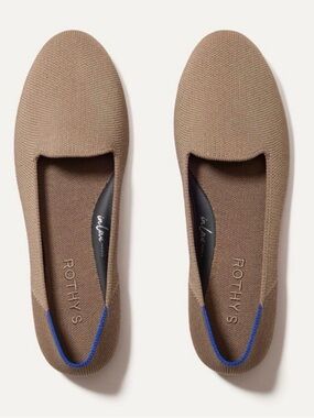 Rothy's Lounge Loafer in Latte (Discontinued Style & Color)